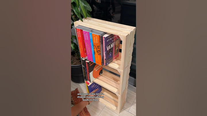 DIYing my own book shelf for $30