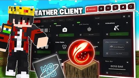 How to Install Real Feather Client in Mojo launcher ( No Clickbait ) Best Fps Boost 💯