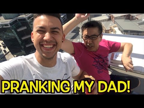 pranking-my-dad-in-australia!-#asianparents-#fathersongoals