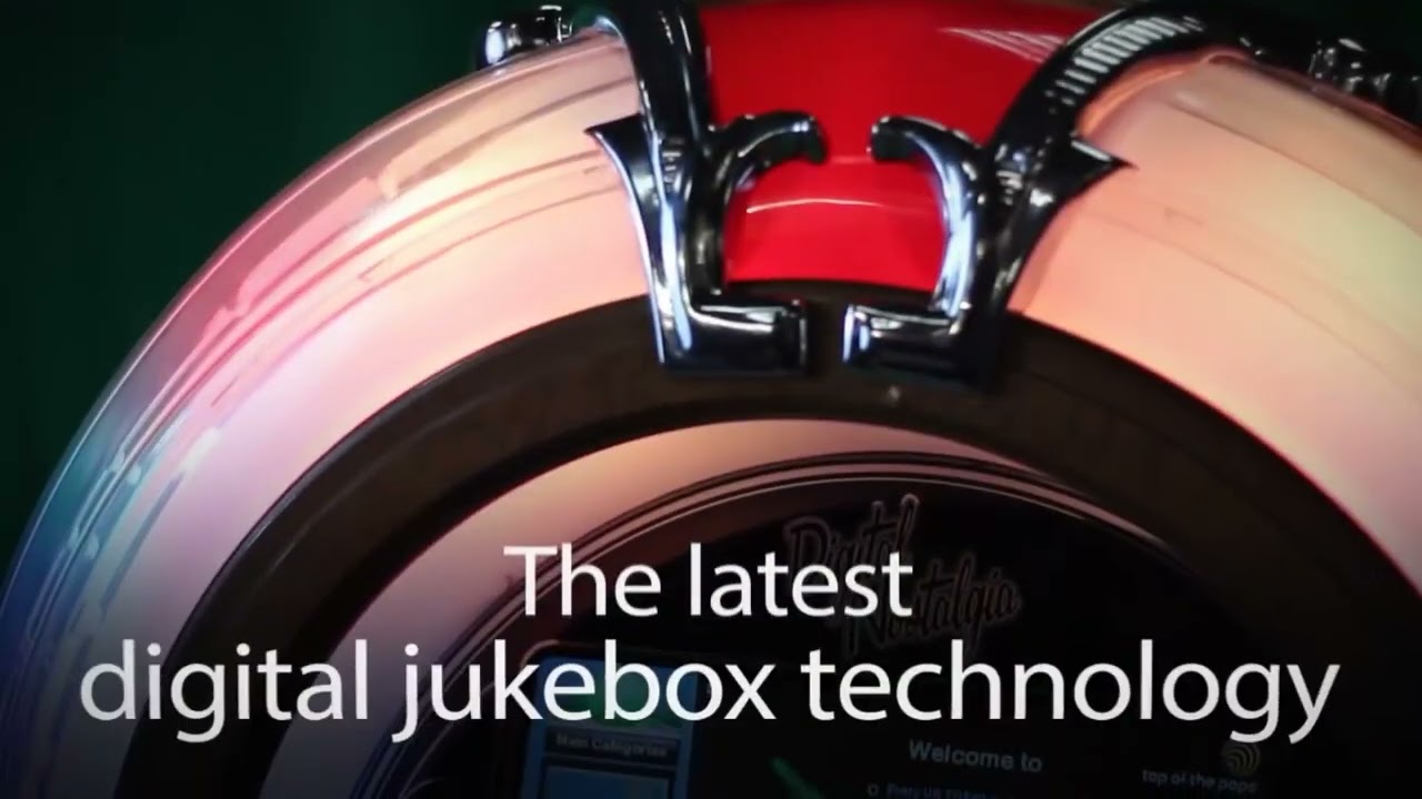 Retro Jukebox - Touchscreen Digital Nostalgia Jukebox Hire UK  - AliveNetwork.com