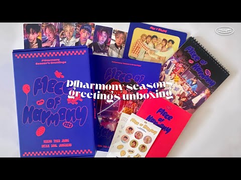 p1harmony seasons greetings 2023 unboxing