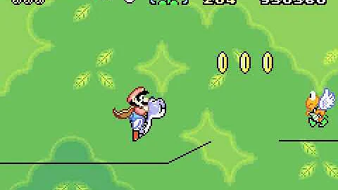 Super Mario World: Super Mario Advance 2 - Donut Plains 3