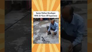 Senior Python Developer with 25 Years of Experience #duet #fyp #repost #trendingvideo #rpngoma