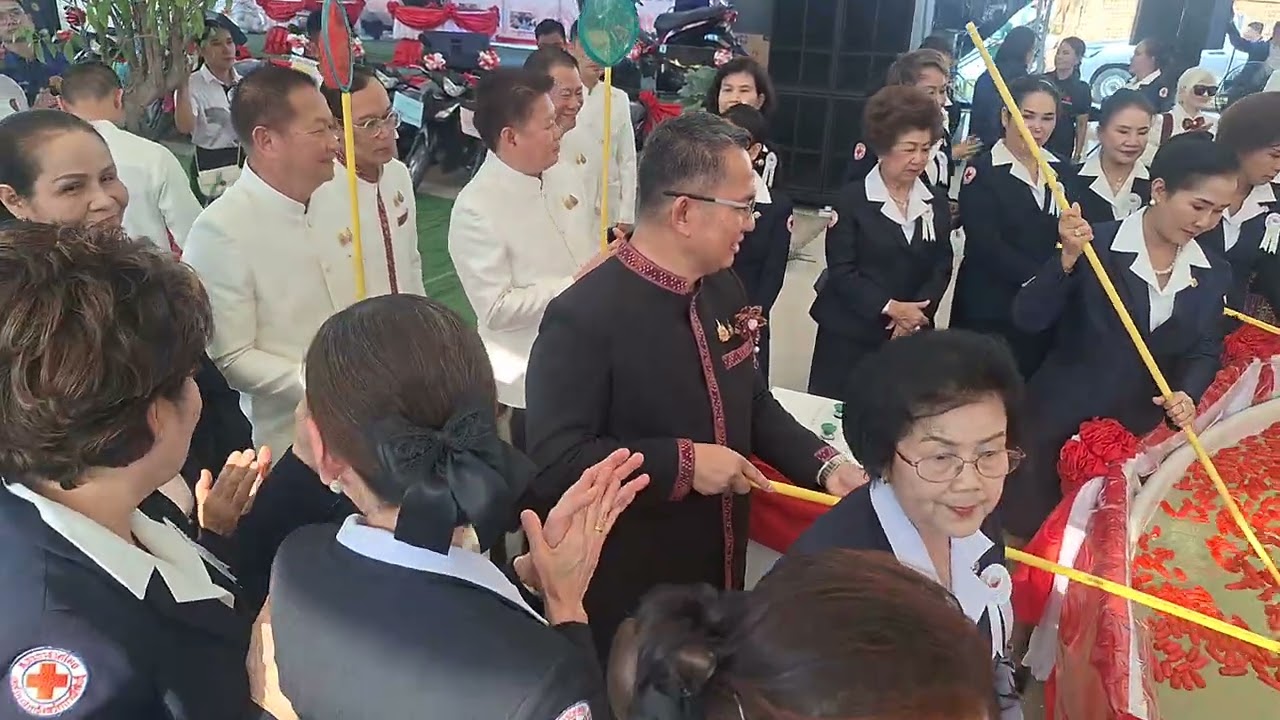 เปิดงานมหกรรมโปงลางแพรวาและกาชาดจังหวัดกาฬสินธุ์26ก.พ.2569