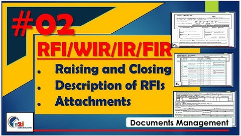 Raising RFI and Its Attachment #aramco