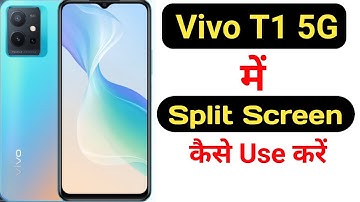 How to enable split screen in Vivo T1 5G || Vivo T1 5G me split screen kaise enable kare ||