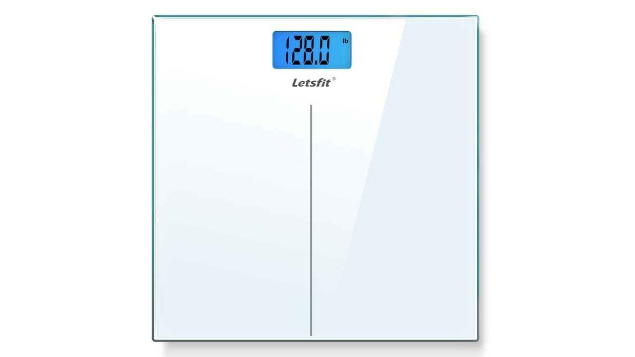 Body Weight Scale, Bathroom Scale with Large Backlit Display