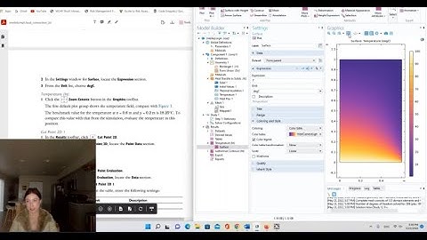 Steady State Heat Transfer With Convection and Conduction COMSOL Tutorial