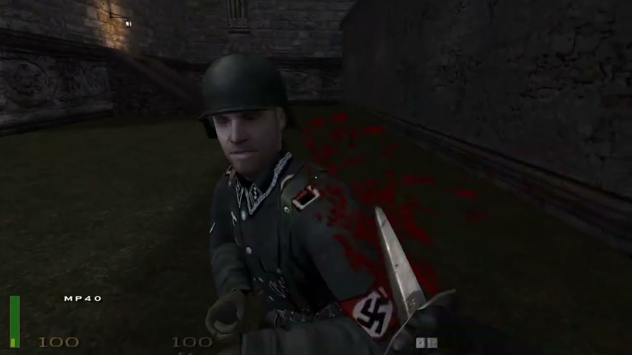 Return to Castle Wolfenstein - Paderborn Village (Death Incarnate & every secret area)