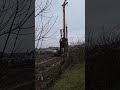 Vrtání pilotních základů pro obchodní centrum #construction
