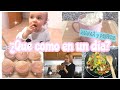 *NUEVO* ¿Qué COMO en un DÍA? versión MAMÁ + NIÑOS / What i EAT in a day MOMMY + TODDLER