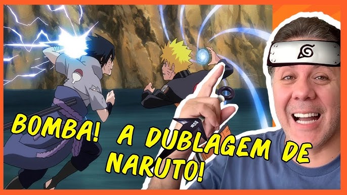 Sou o dublador oficial do Sai de Naruto Shippuden, e te provo