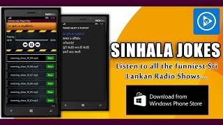 Sinhala Jokes Windows Phone App : Overview Demo screenshot 1