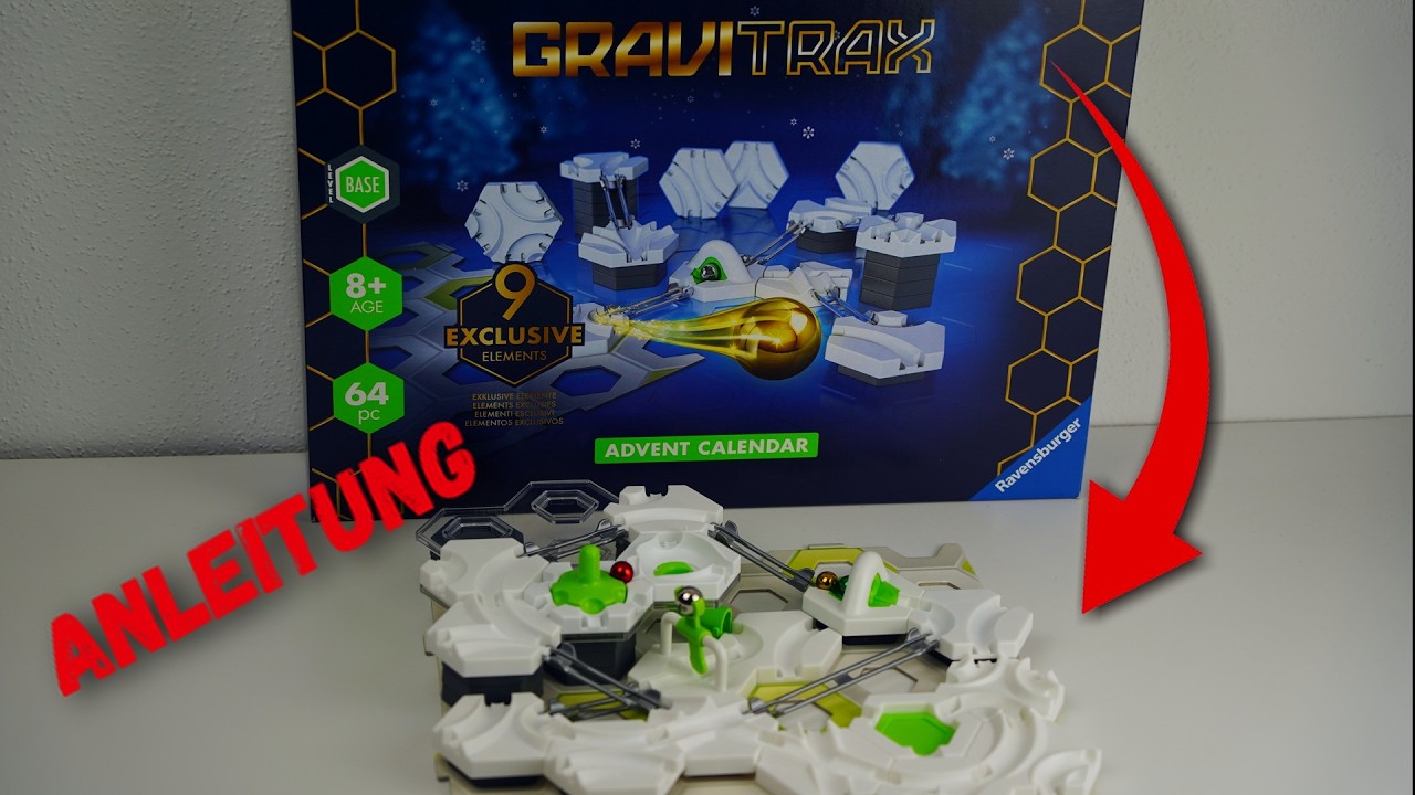 Tutorial: GraviTrax Bahnen mit dem Adventskalender 2025 zum Nachbauen