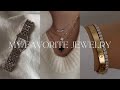 My favorite jewelry pieces lately   cartier van cleef  arpels  vintage pieces