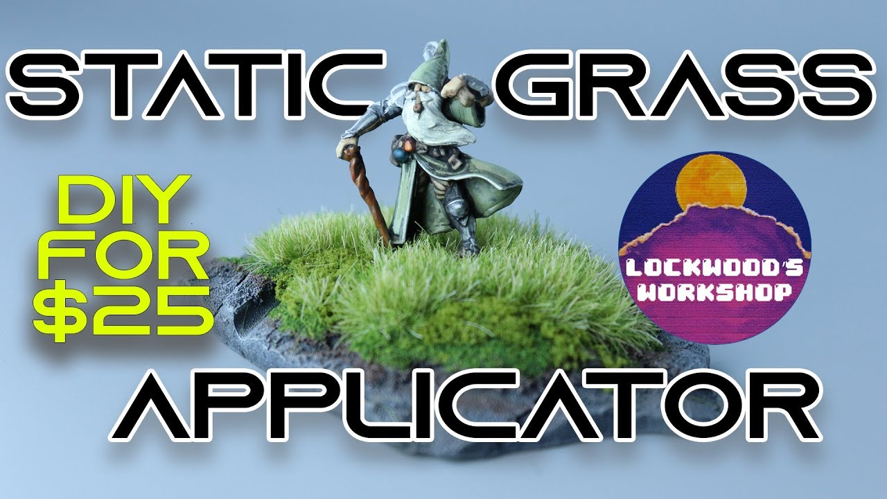 DIY Static Grass Applicator Homemade Cheap Fast And Easy To Make 15kv DC  Static Field 12v DC Input 