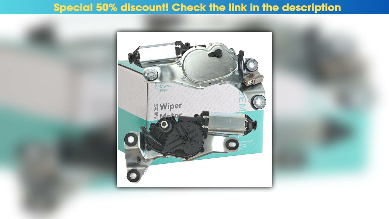 Discount Car Rear Window Windscreen Wiper Motor 12V Accessories For Volvo V70 XC70 31333743 8667188