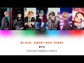 BTS - Blood, Sweat and Tears | Color Coded Lyrics | HanRomEng | Audio Visualizer |