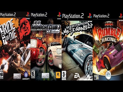 OS MELHORES JOGOS DE CORRIDA DO PS2 😎👌 