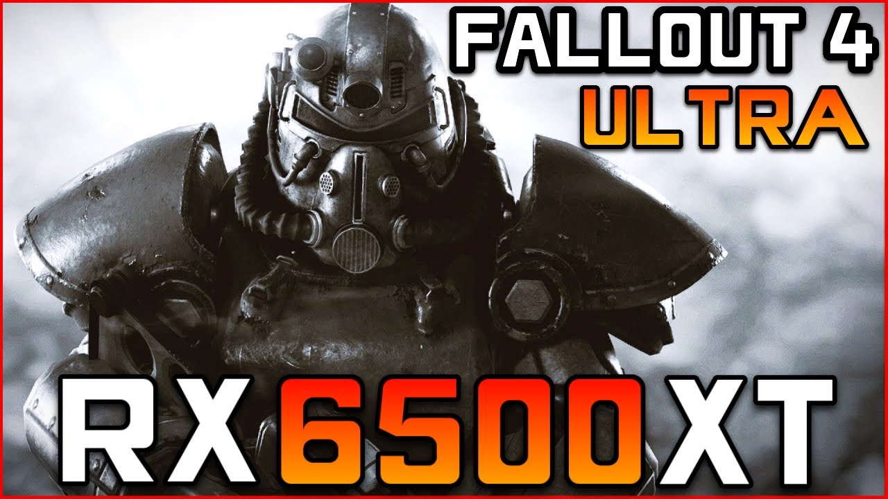 Fallout 4 - RX 6500 XT FPS Test (Ultra Settings)