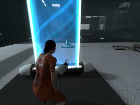 Portal 2 Portal 1 chell skin Made By CamKitty MERRY CHRISTMAS