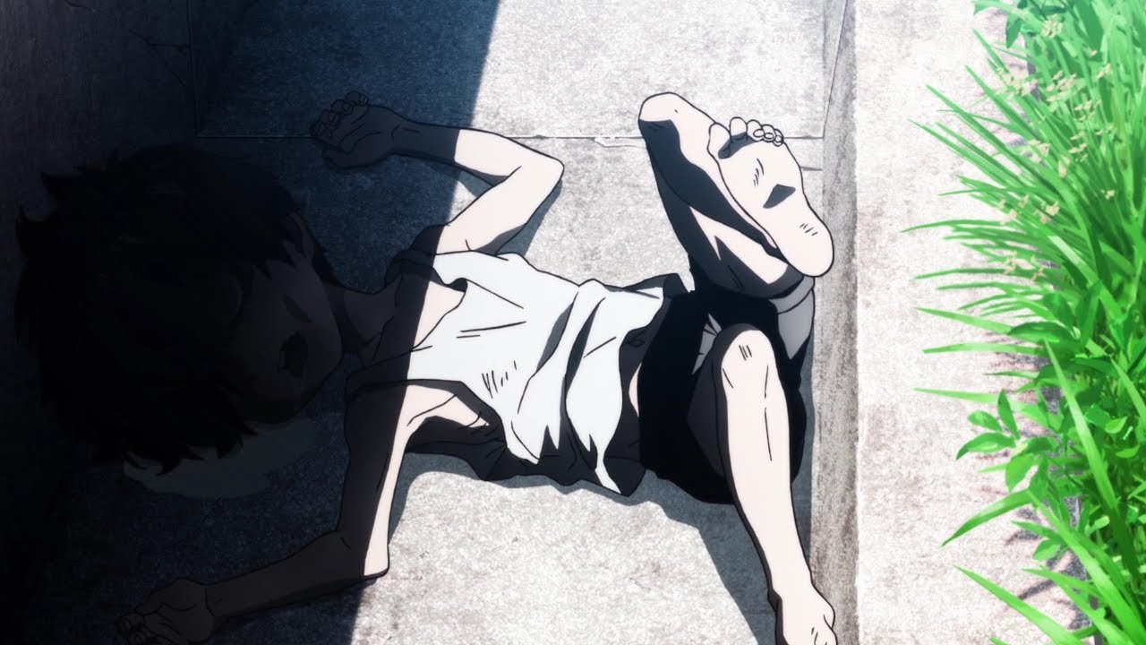 Аниме клип - Я по приколу столкнул его в канаву...