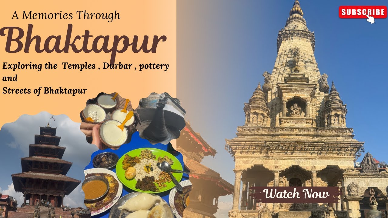 Kathmandu series Ep-2🤍|Bhaktapur vlog | Trying newari food 😋| pottery |