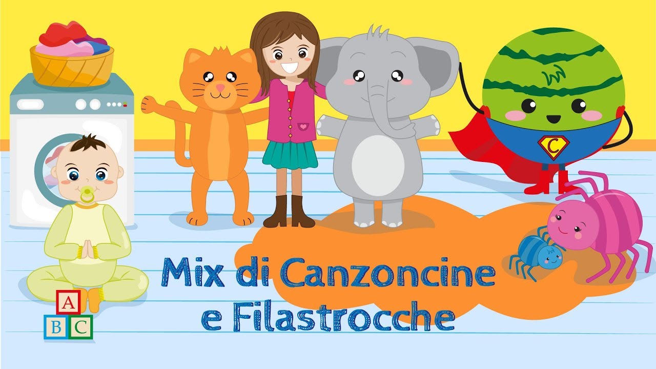 Mix Canzoncine E Filastrocche Per Bambini By Music For Happy Kids Youtube