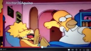 Homero Cantando The Saints Go Over There