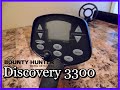 Bounty Hunter Discovery 3300 Metal Detector/Air Depth VDI Test