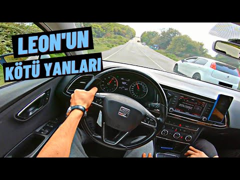 LEON'DA SEVMEDİĞİM 5 ŞEY ! SEAT LEON 1.2 TSİ İLE ORMAN YOLU POV SÜRÜŞ