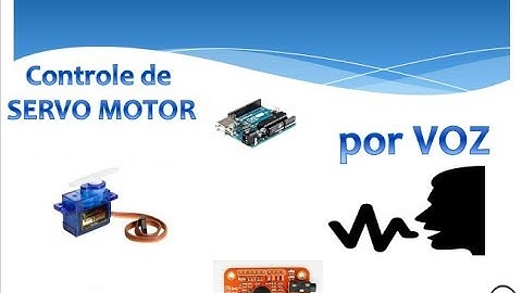Modulo de voz com Servo motor - Reconhecimento de voz #45