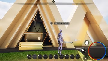 UE5 - Main Menu Lobby  Carousel V21 Zelda Style Interactables + Character Stamina Bar