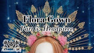 Spiked Skewer Halo Headpiece Tutorial | Flora Gown Part 5