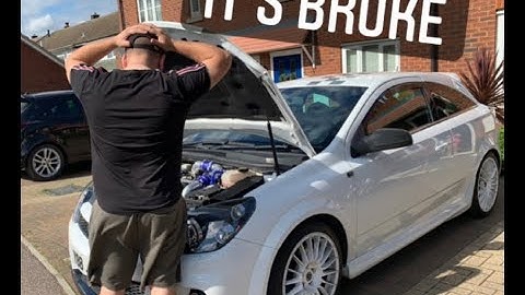 MY ASTRA VXR NURBURGRING FRONT MOUNT INTERCOOLER IS LEAKING BOOST!!!