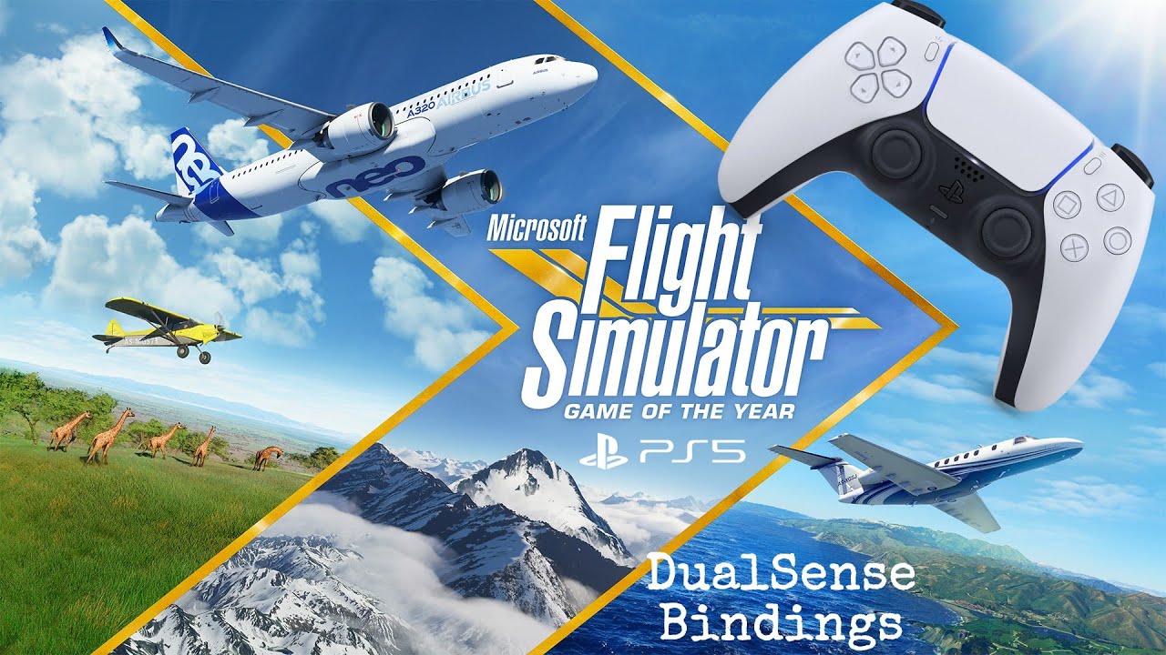 Microsoft Flight Simulator PS5 Controller Bindings 