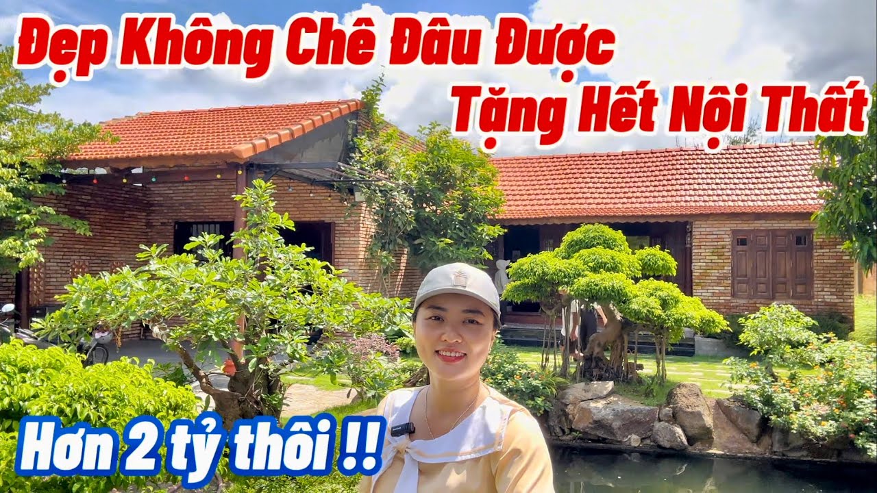 BĐS ĐỒNG NAI, Bán Nhà Vườn Nghỉ Dưỡng Toàn Gỗ, Mê Không Lối Thoát, Chỉ Việc Dọn Vào Ở Thôi.