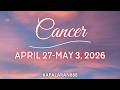 SA WAKAS MAY CONCLUSION NA! CANCER (♋︎) APRIL 27-MAY 3, 2026 WEEKLY TAGALOG TAROT #KAPALARAN888