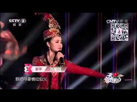 20141230 开门大吉 歌曲打起手鼓唱起歌 演唱：陈丽媛