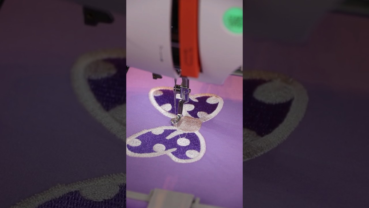 Just finished a mini waistcoat and couldn’t resist adding a bow embroidery for final touch!#shorts