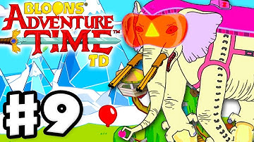Bloons Adventure Time TD - Gameplay Walkthrough Part 9 - Ancient Psychic Tandem War Elephant!