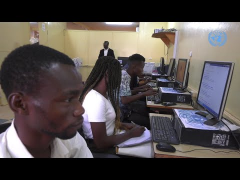 Le cyberespace de l’Université de Bangui doté d'équipements et d’une connexion Internet