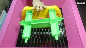 SHREDDER MACHINE! Shredding Hard and Soft Things! Oddly Satisfying, Relaxing Video #005