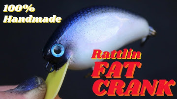 LURE MAKING - Fantastic Rattling Crankbait! - PART 1 -