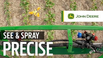 John Deere See & Spray™ Select for optimised CROP PROTECTION