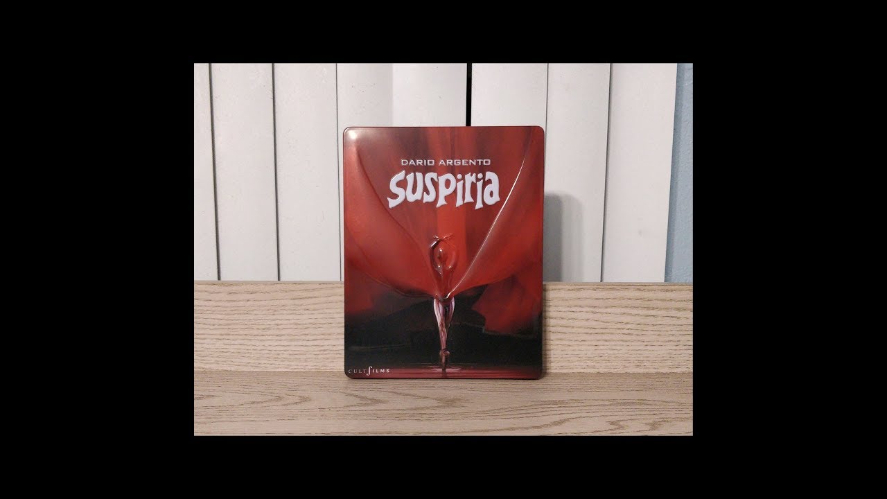 Suspiria 4K UHD Blu-Ray Steel Case Unboxing - CultFilms