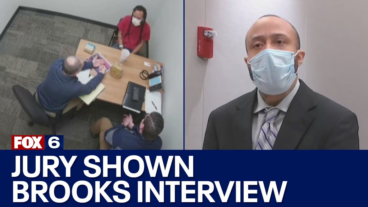 Darrell Brooks trial; jury sees defendant's interview with law