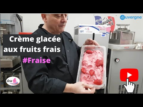 Vidéo: Gelato Riche Aux Fraises