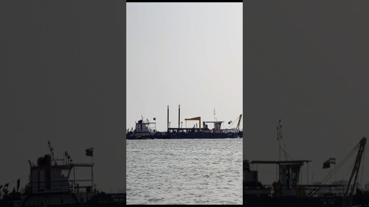 MrGuy - Big Ship on Ganga River 🚢 ✨️