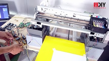 Check the DTG printer driver circuit before delivering it to the customer